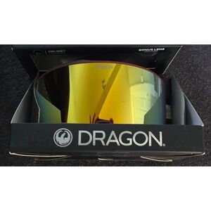 Dragon PXV2‎ Snow Goggles LumaLens Gold Mirror Bonus Lens Swiftlock Technology